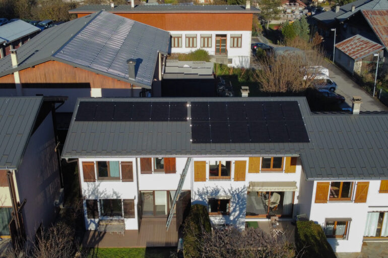 Installation sur des maison jumelées