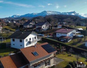 Projet de 6 panneaux à Épagny en Huat-Savoie.